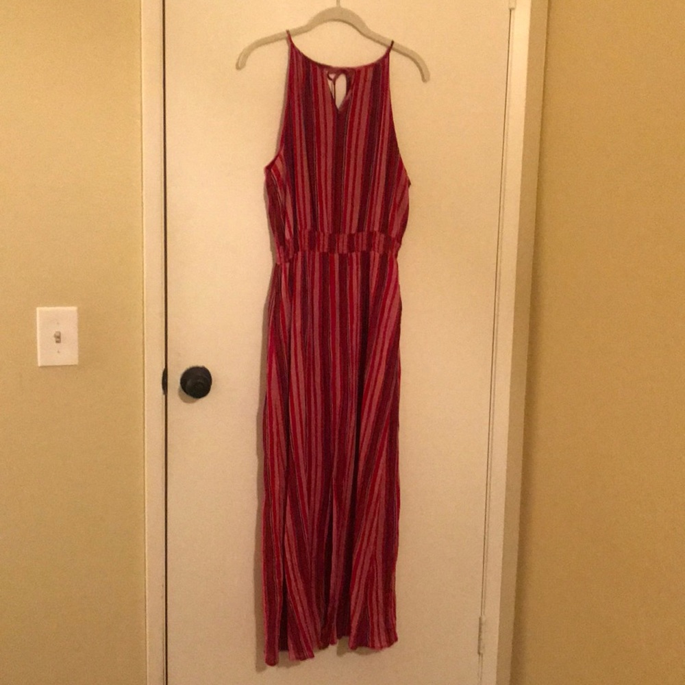 Smocked waist maxi dress